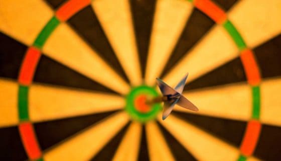 sermon series bullseye target dart