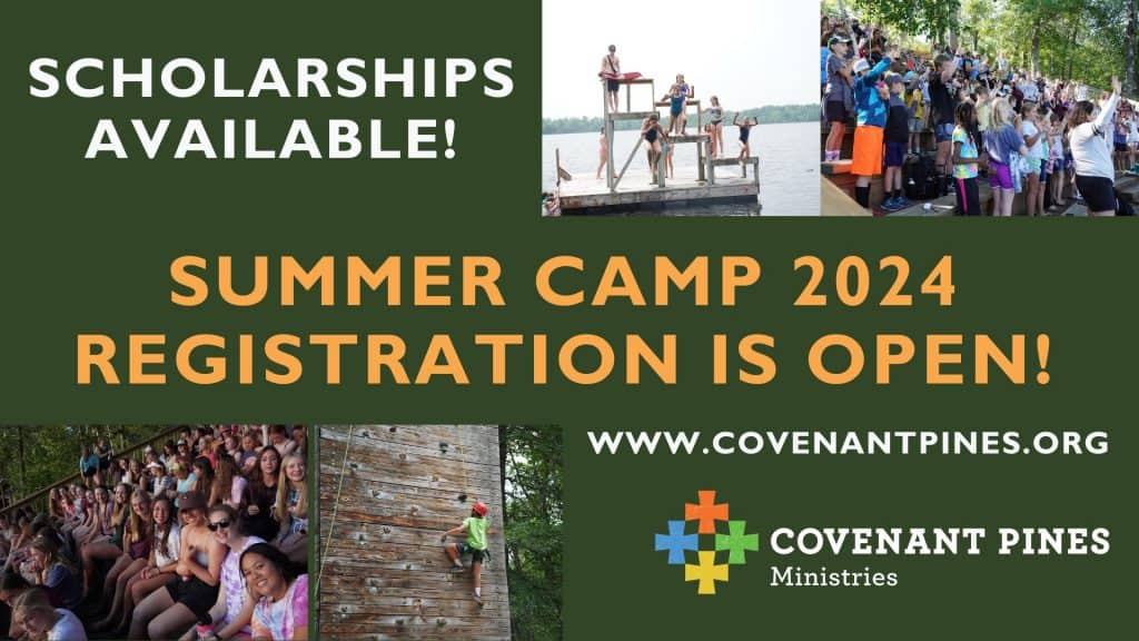 We love Covenant Pines! Find out what it's all about, including how to register.