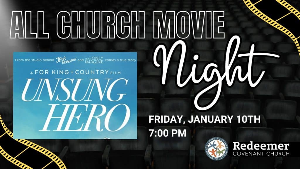 Need something to do on a Friday night? January 10 we're gathering for the movie 